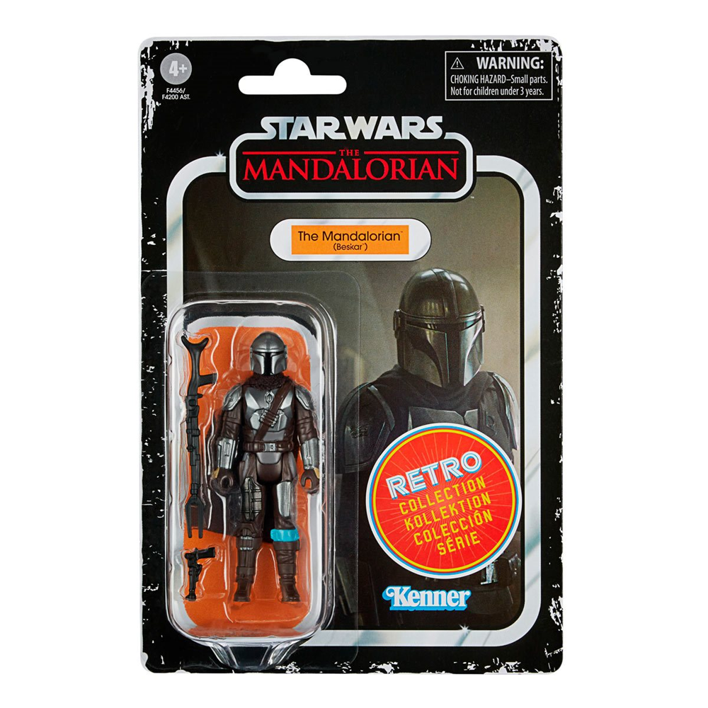 The Retro Collection: Star Wars - The Mandalorian (Beskar) 3.75-Inch Action Figure