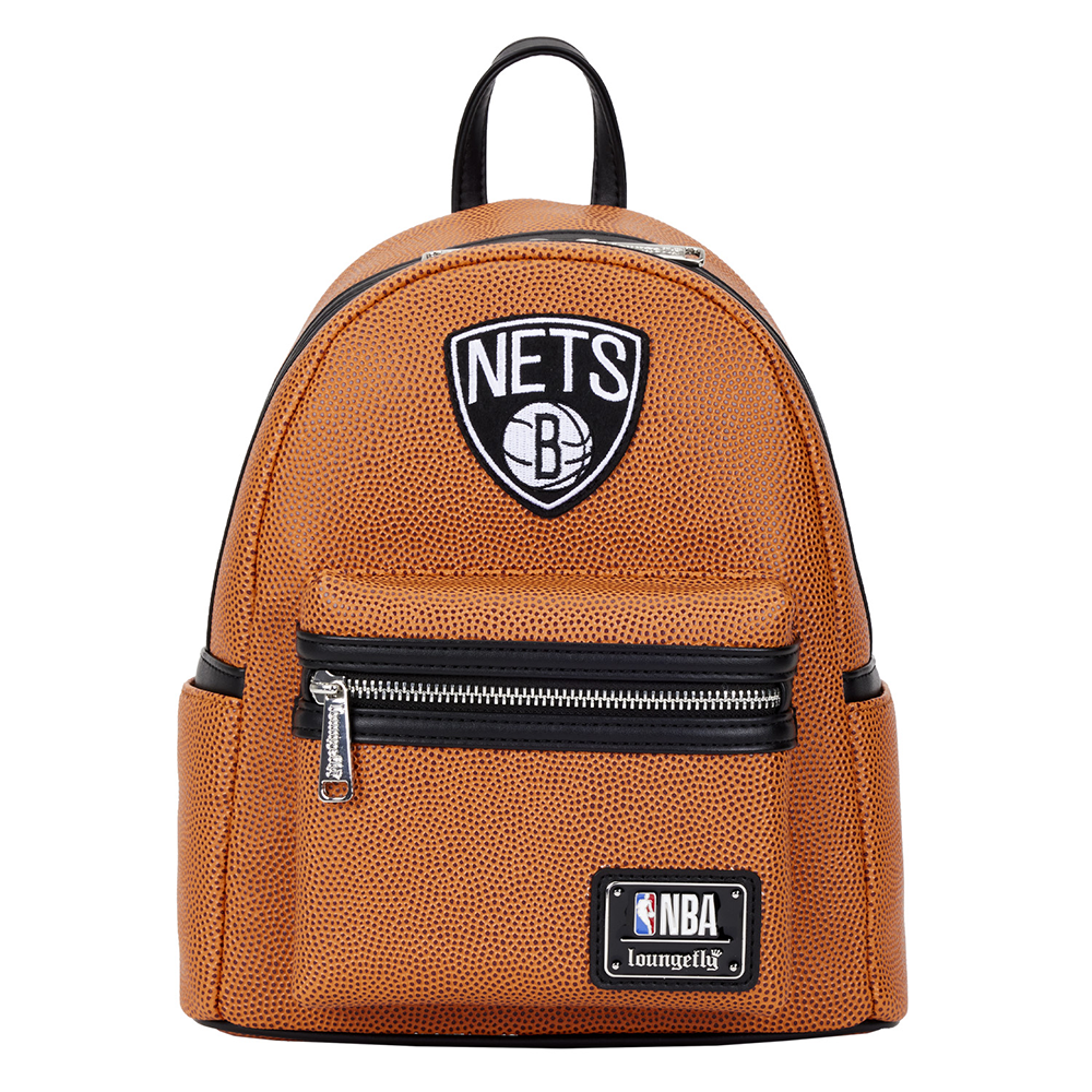 Loungefly: NBA Brooklyn Nets Basketball Mini Backpack