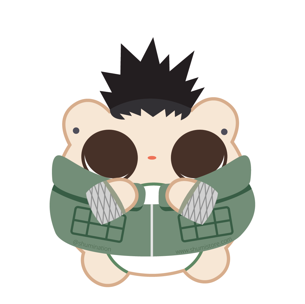 Shumi Mascot: Naruto - Shikamaru Sticker