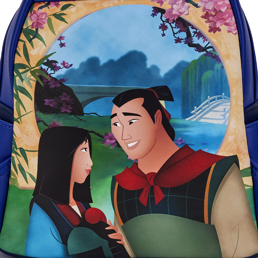 Loungefly: Disney Mulan Castle Light Up Mini Backpack