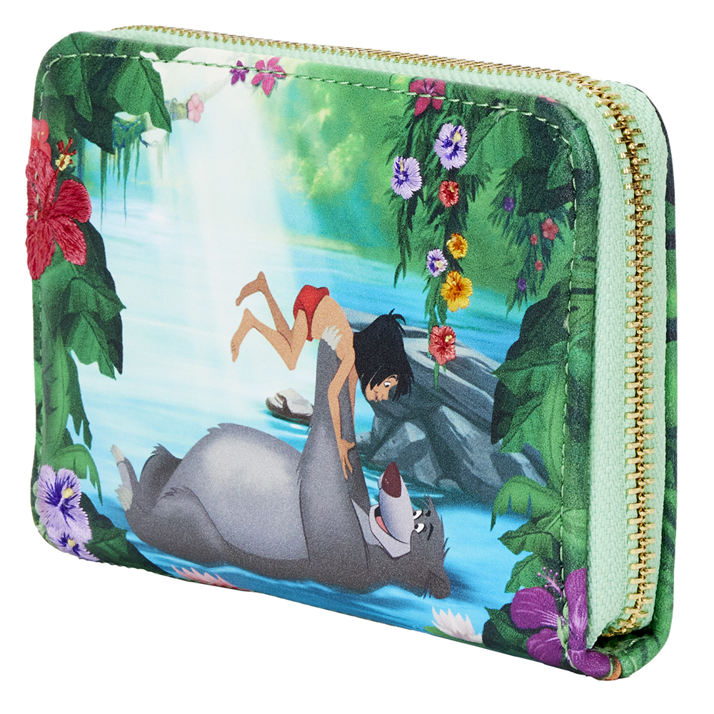 Loungefly: Disney Jungle Book Bare Necessities Zip Around Wallet