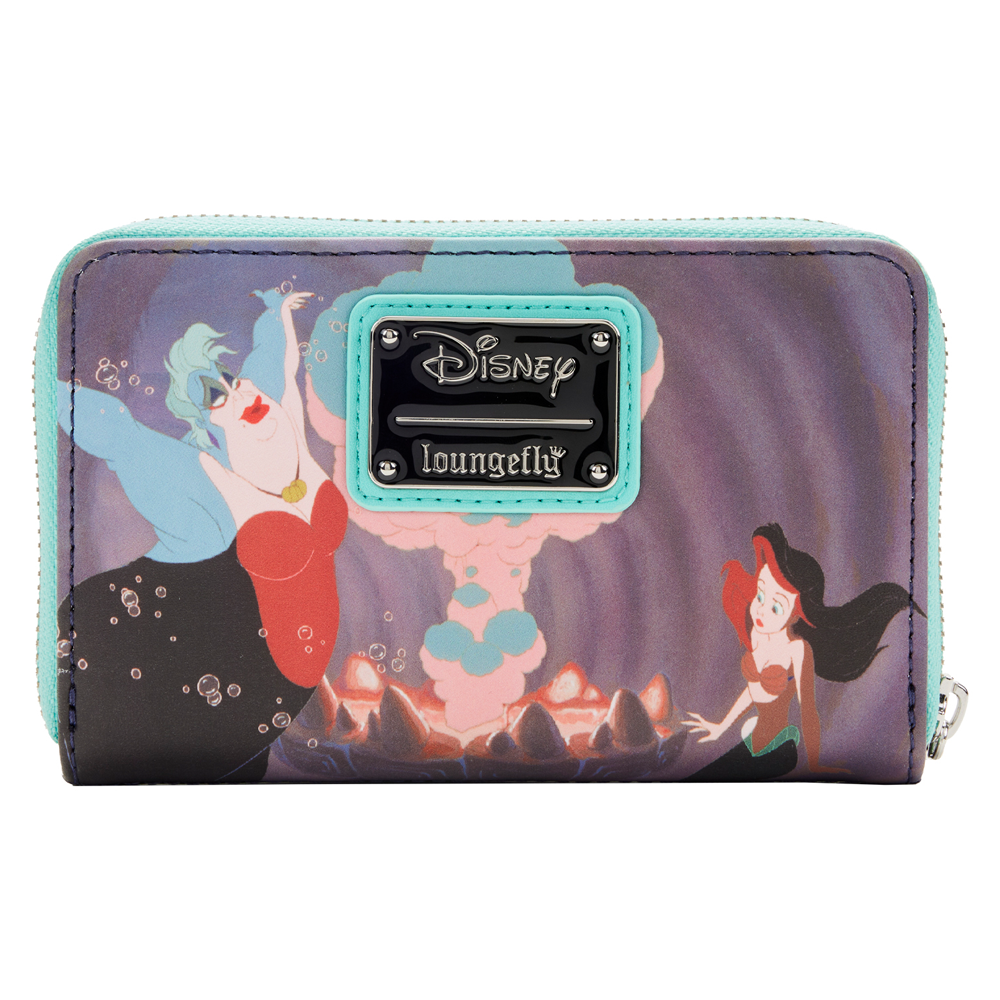 Loungefly: Disney The Little Mermaid - Princess Scenes Series Zip Around Wallet
