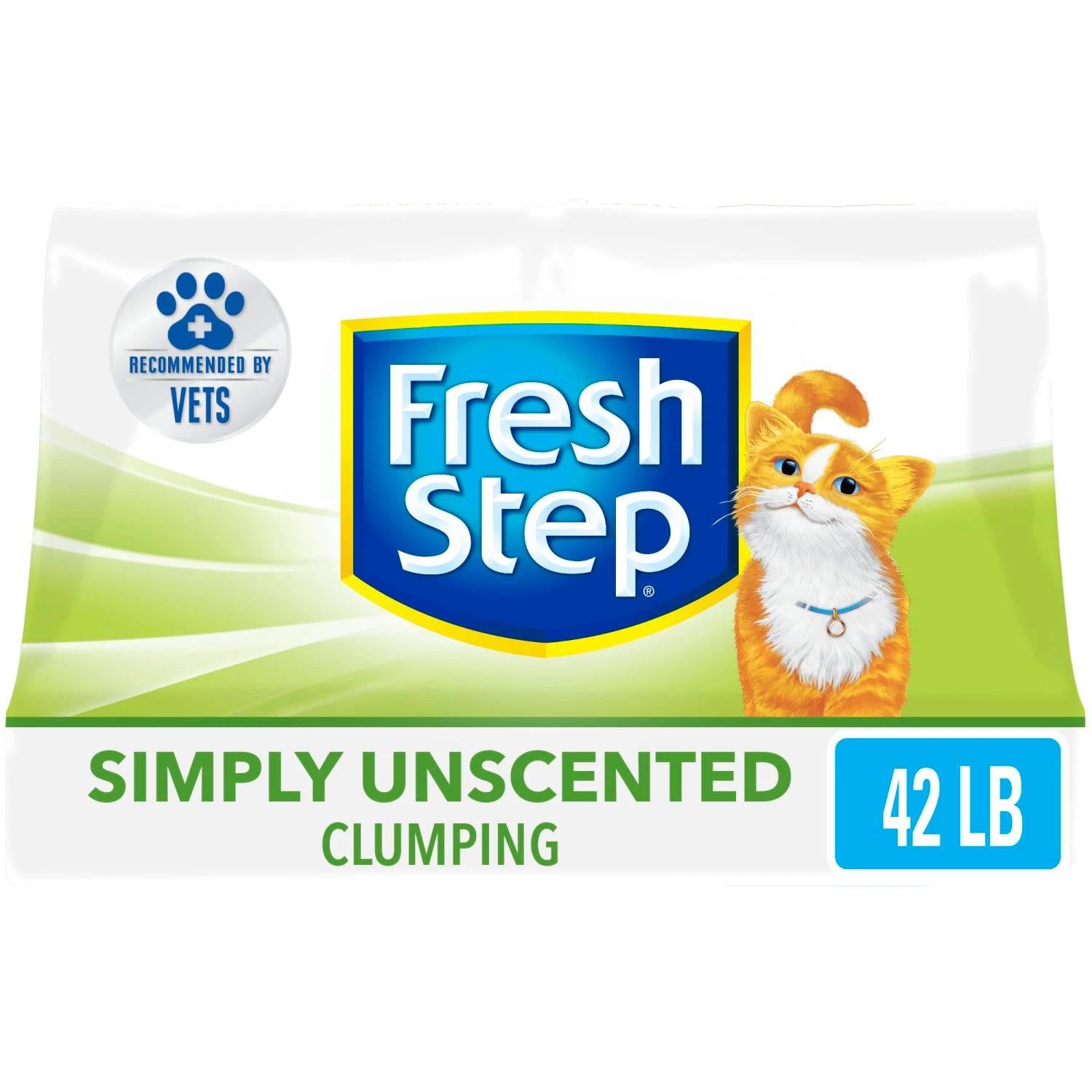 Fresh Step Ultra Unscented Litter, Clumping Cat Litter (42 lbs.)