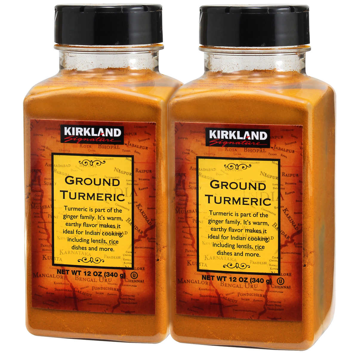 Kirkland Signature Ground Turmeric, 12 oz., 2-count