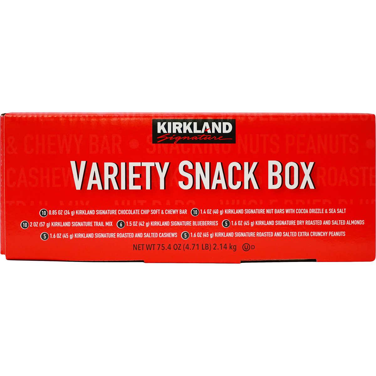 Kirkland Signature Variety Snack Box, 51-count