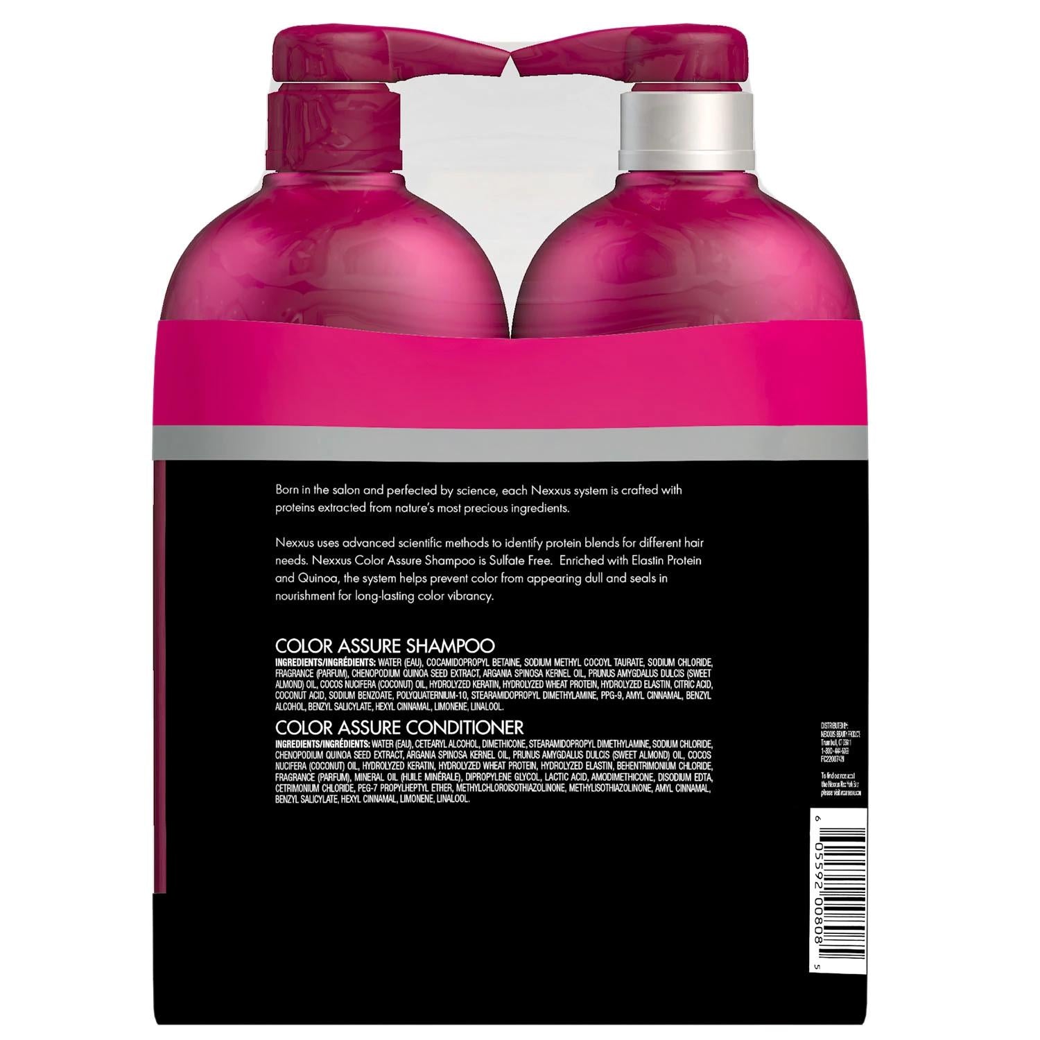 Nexxus Color Assure Shampoo and Conditioner (32 fl. oz., 2 pk.)