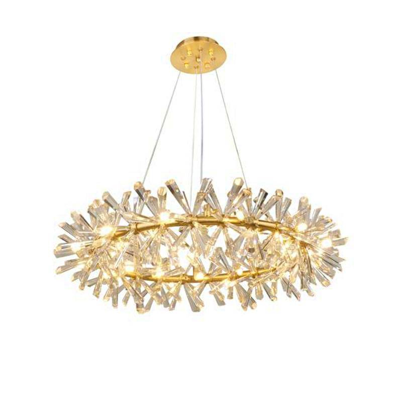 Mira Crystal Ring Chandelier