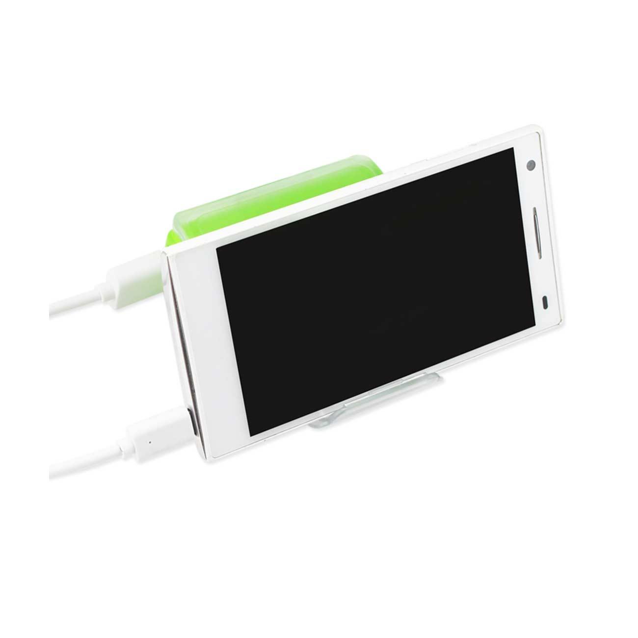 4000Mah Universal Power Bank With Cable In Green