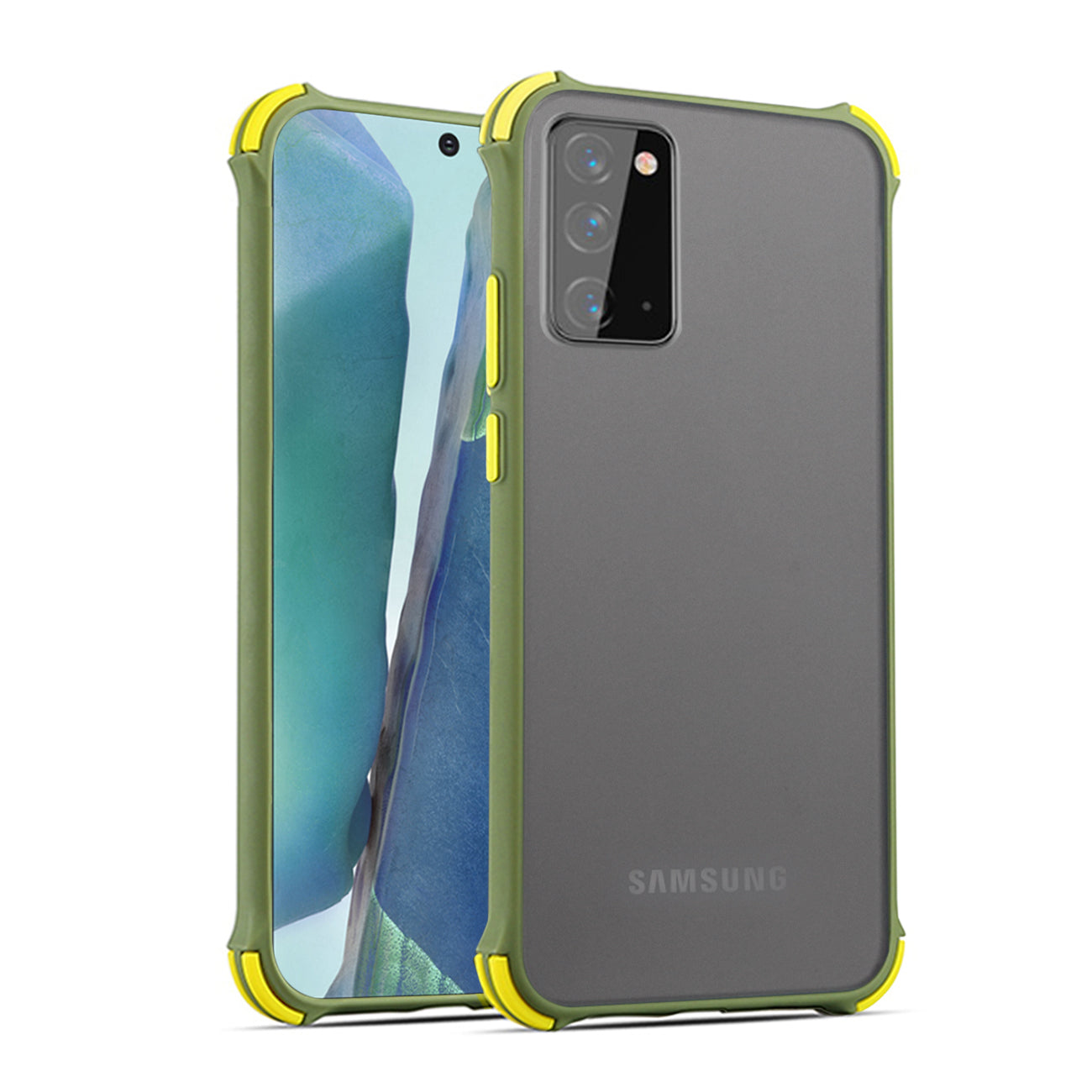 Bumper Case For SAMSUNG GALAXY NOTE 20 In Yellow