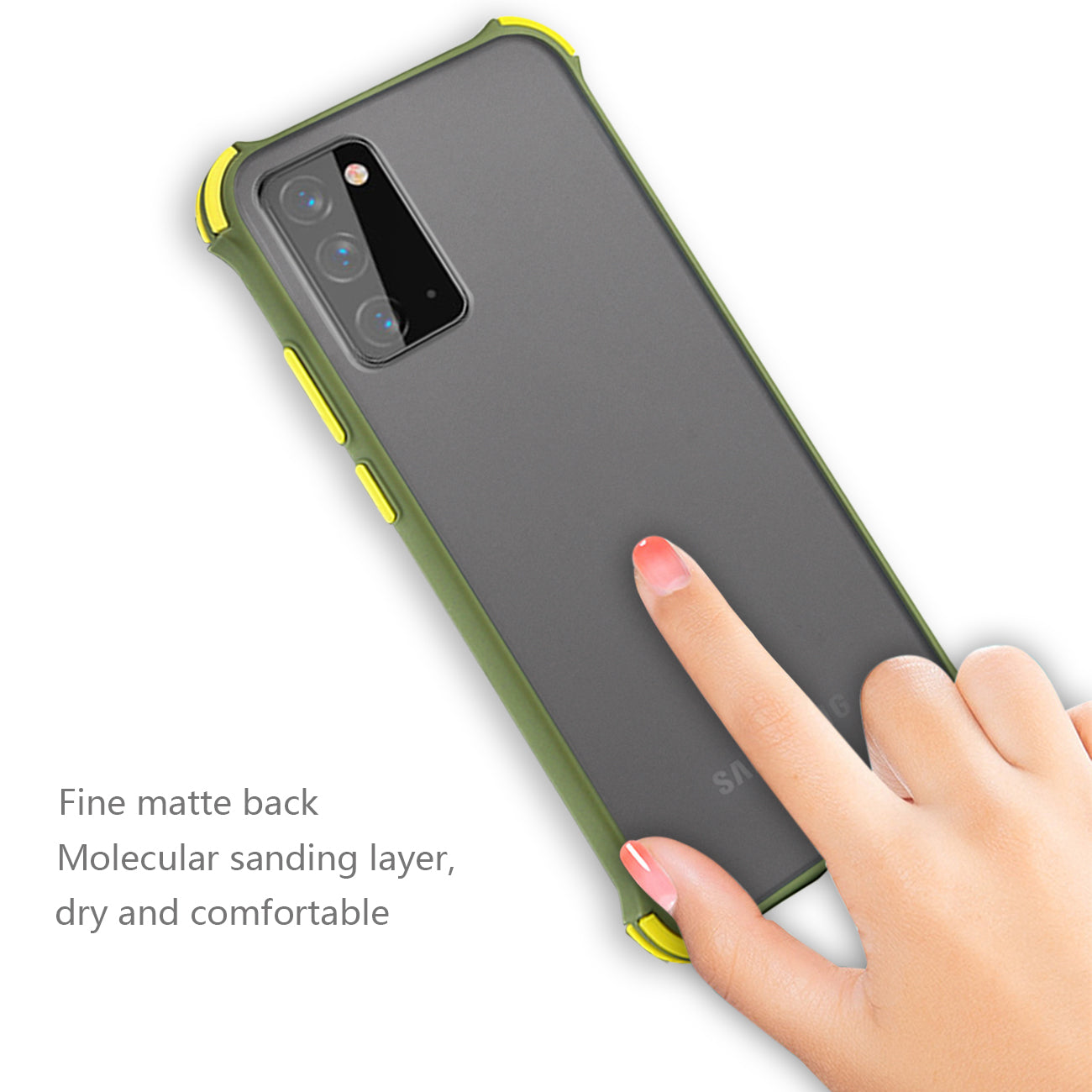Bumper Case For SAMSUNG GALAXY NOTE 20 In Yellow