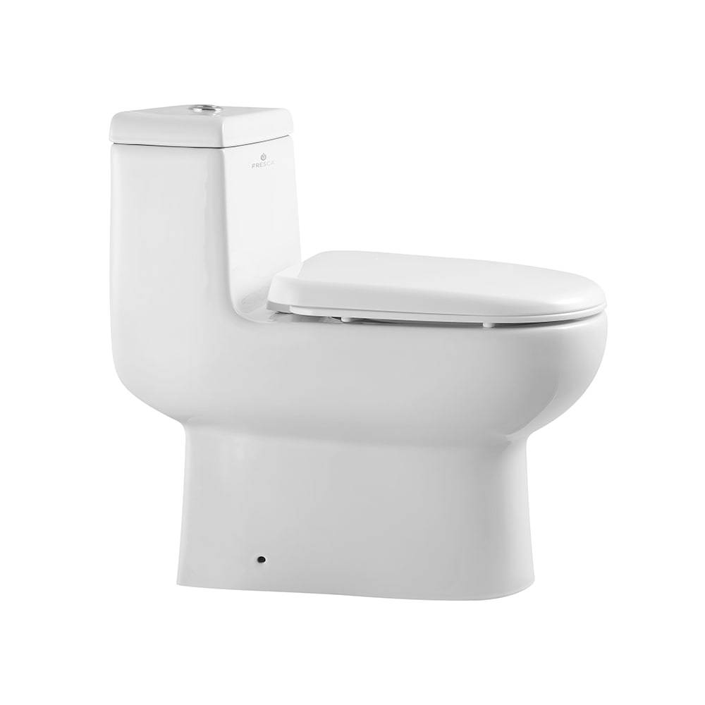 Fresca FTL2351 Antila One-Piece Dual Flush Toilet with Soft Close Seat