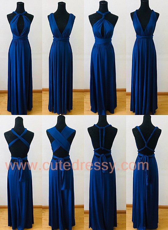 infinity bridesmaid dress