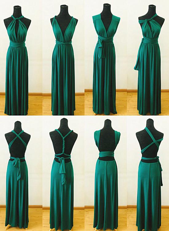 Green Multiway Bridesmaid Dress