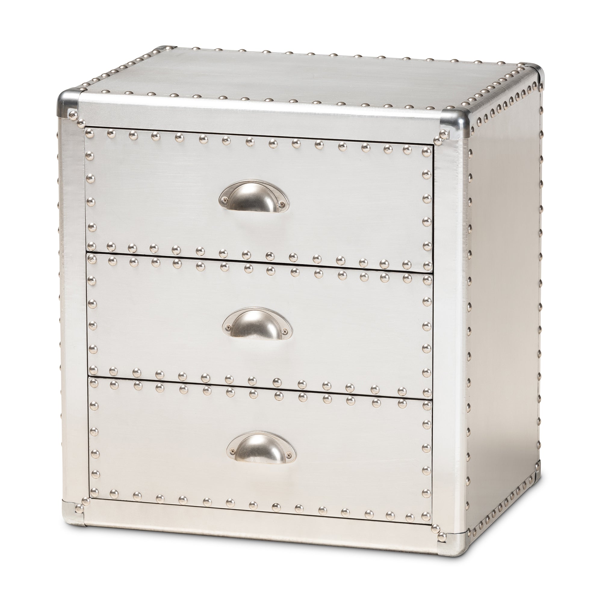 Armel French Provincial Nightstand 3-Drawer