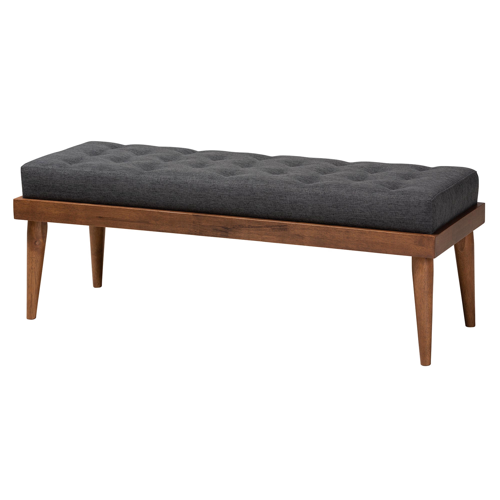 Valencia Mid-Century Bed & Bench