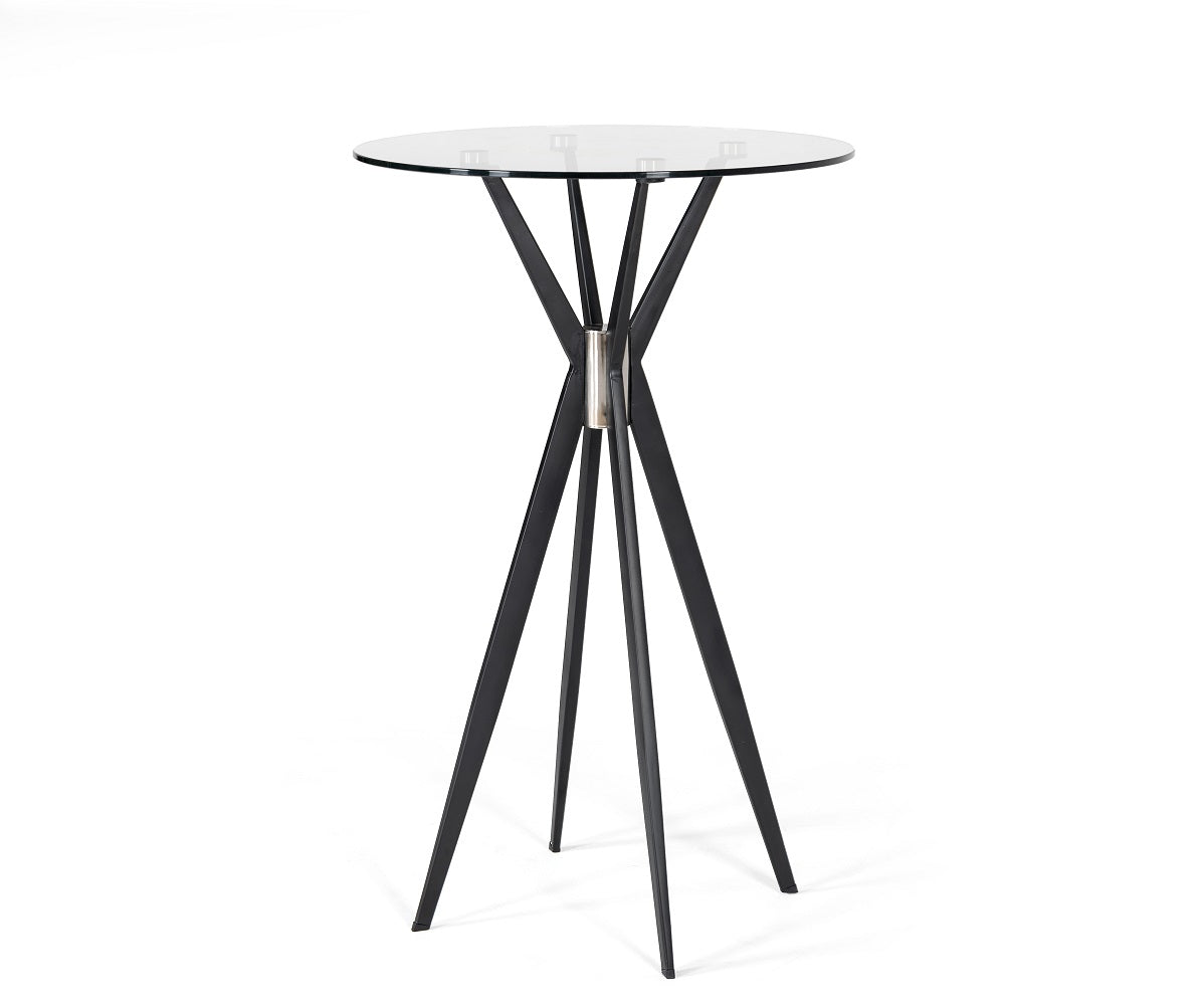 Modrest Kaitlyn - Modern Black Bar Table