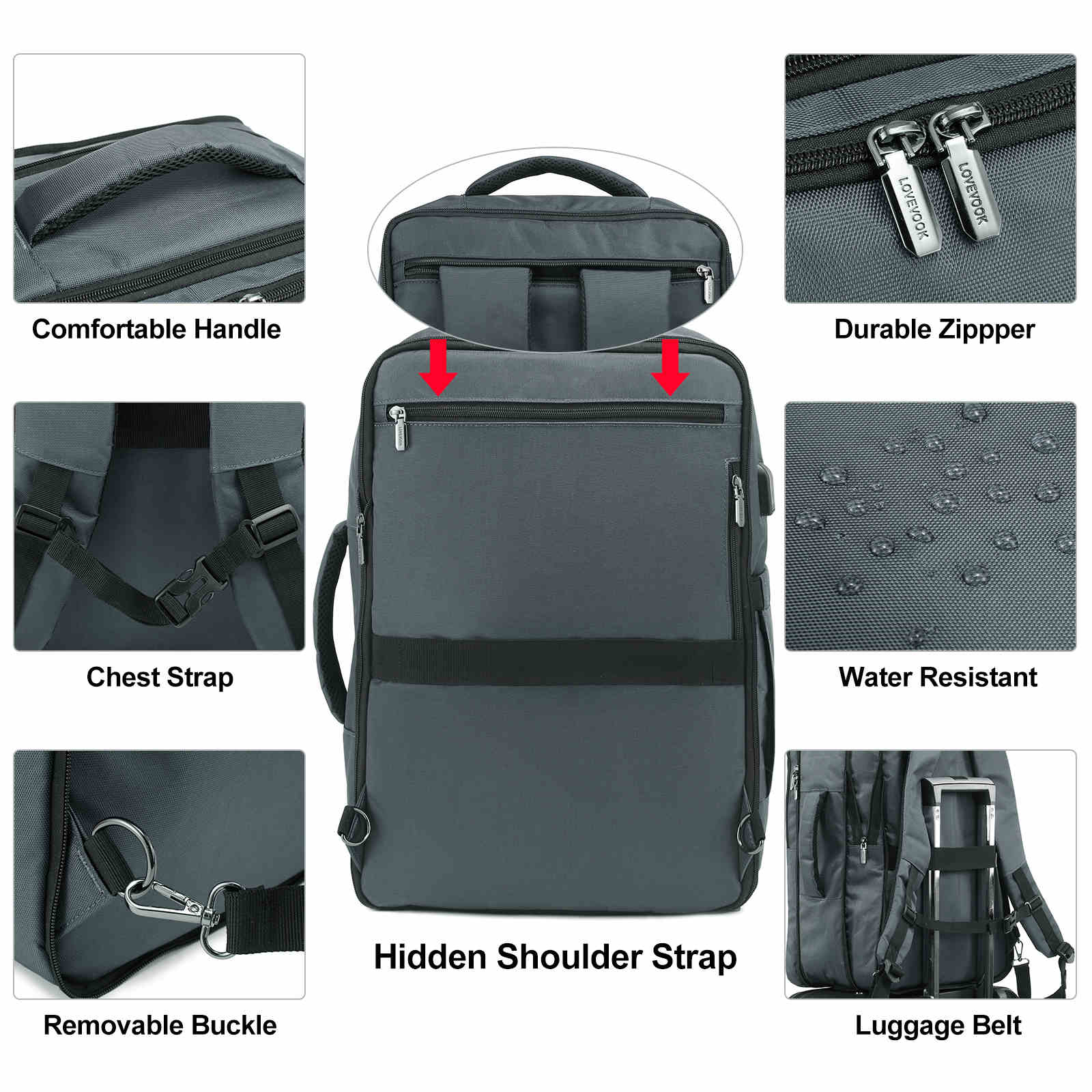 Cloudwalker II Backpack | Lovevook - Optimal Travel & Daily Use Bag ...