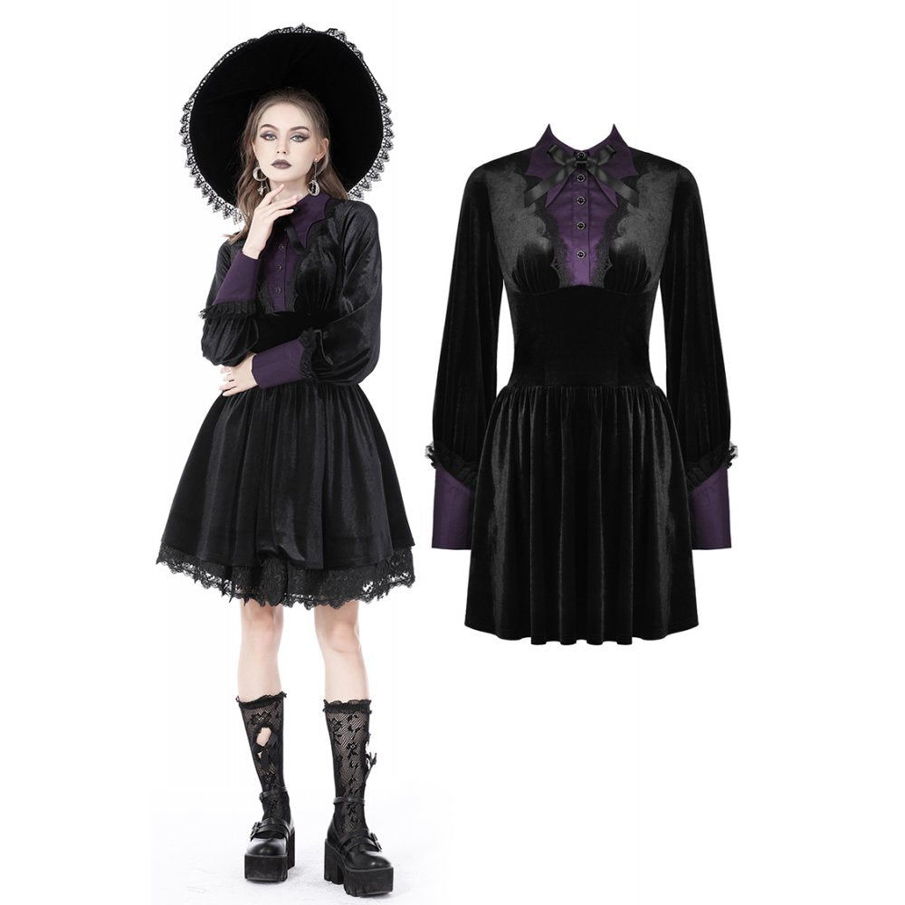 The Velvet Witch Dress