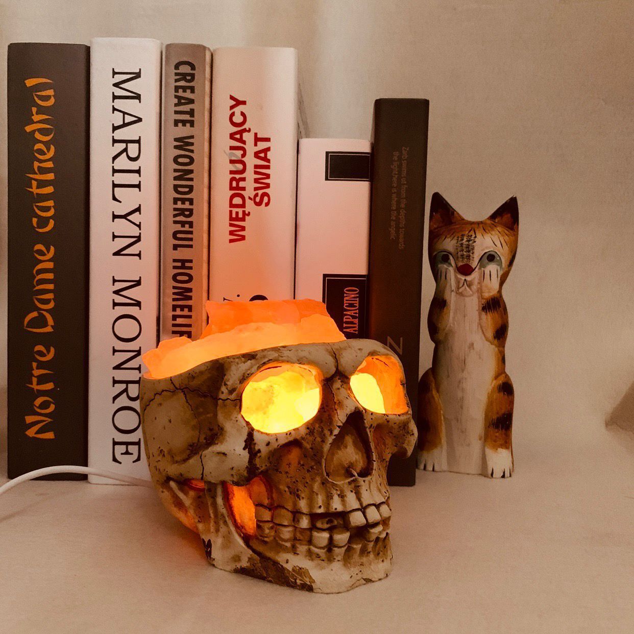 Skull Salt Lamp