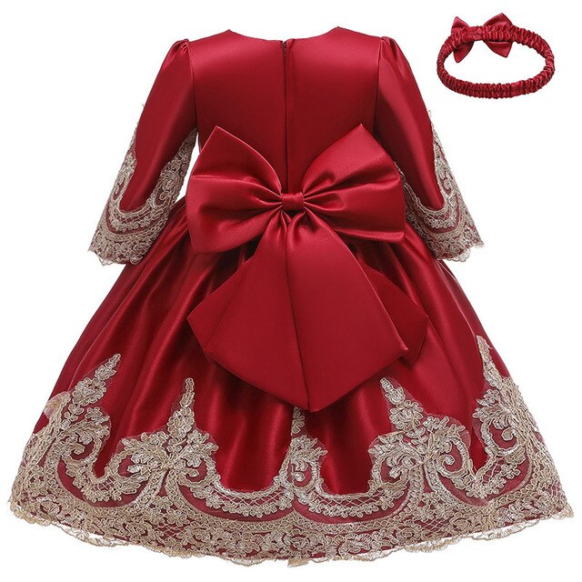 vestido infantil Kids Christmas Dresses For Girl Princess Costume Flower Girls Wedding Dress Children Formal Evening Party Dress