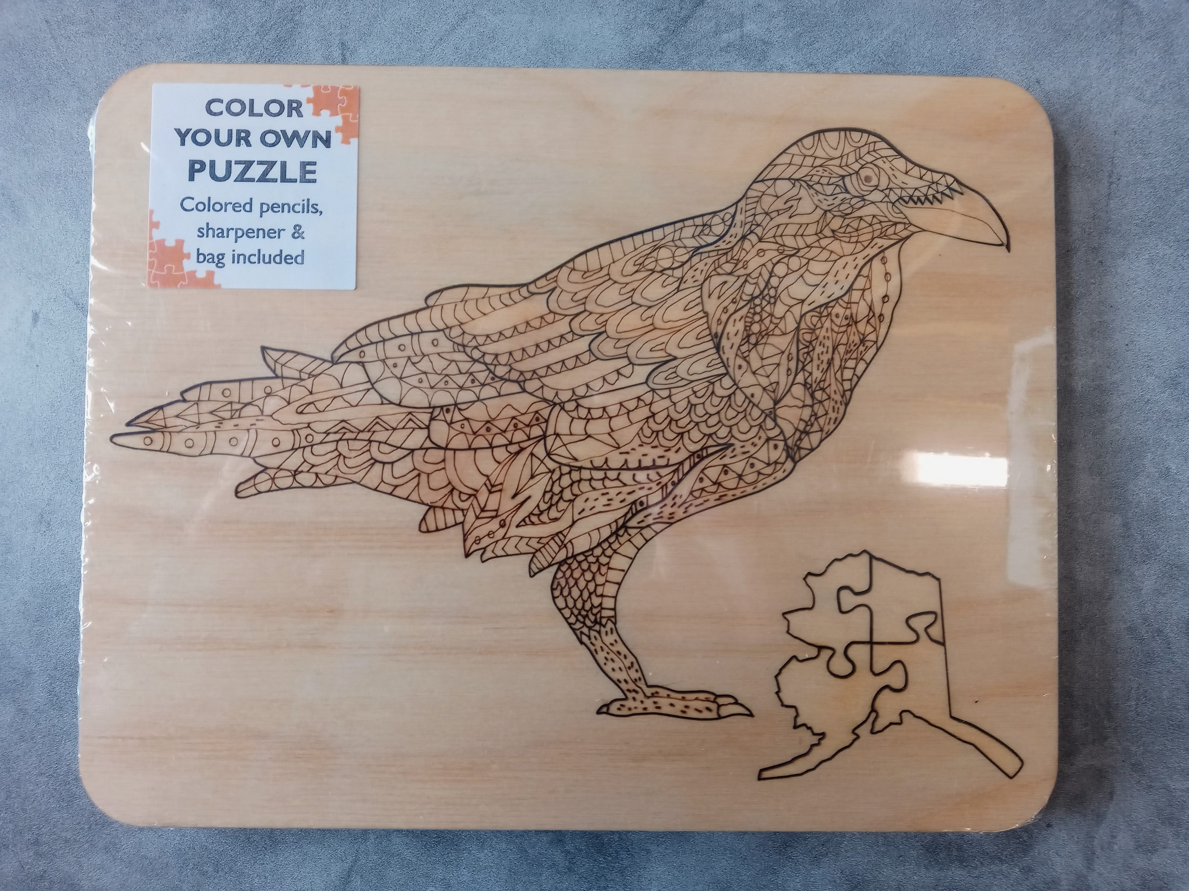 Wooden Coloring Puzzles