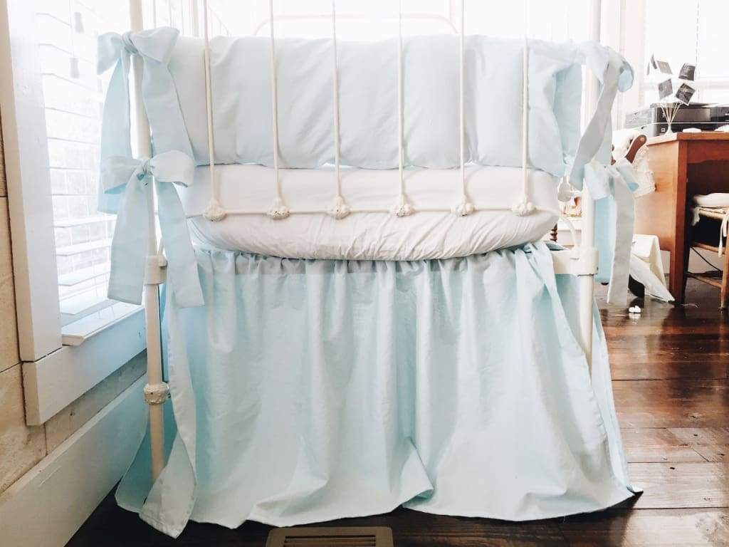 Seaglass Farmhouse Crib Bedding Set