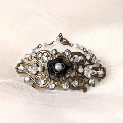 Vintage Style Wedding Bracelet for Brides