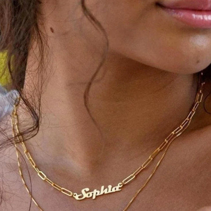 Sophia Personalized Necklace CDGJLTX7