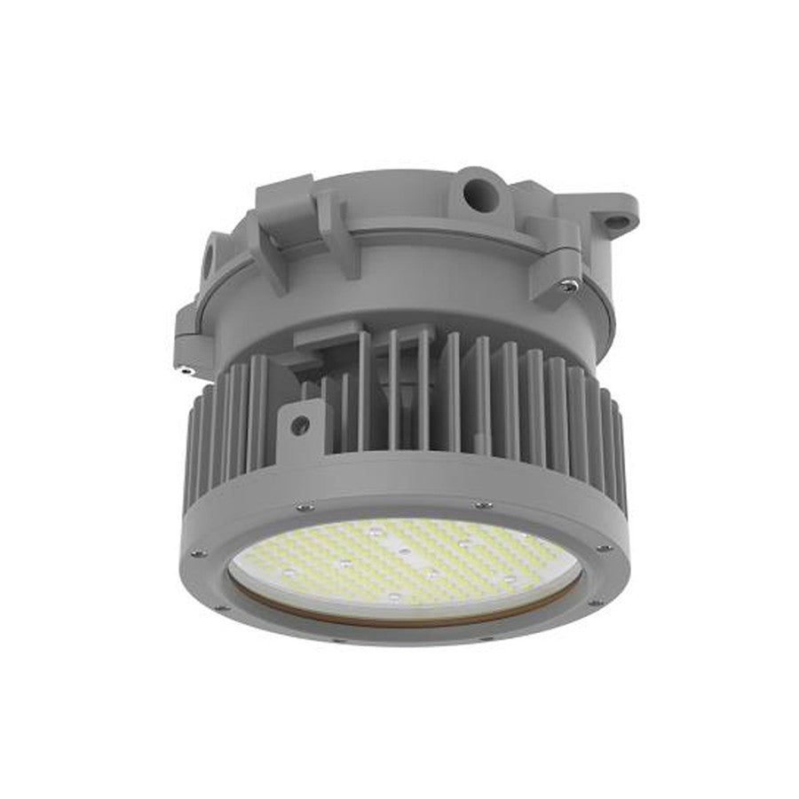 HLRM Series High Bay Medium Size 200W 120-277V Wide 110 Clear Glass Lens 5000K Universal Mount Gray Class I Division 2 (HLRM200U) Maxlite 104931