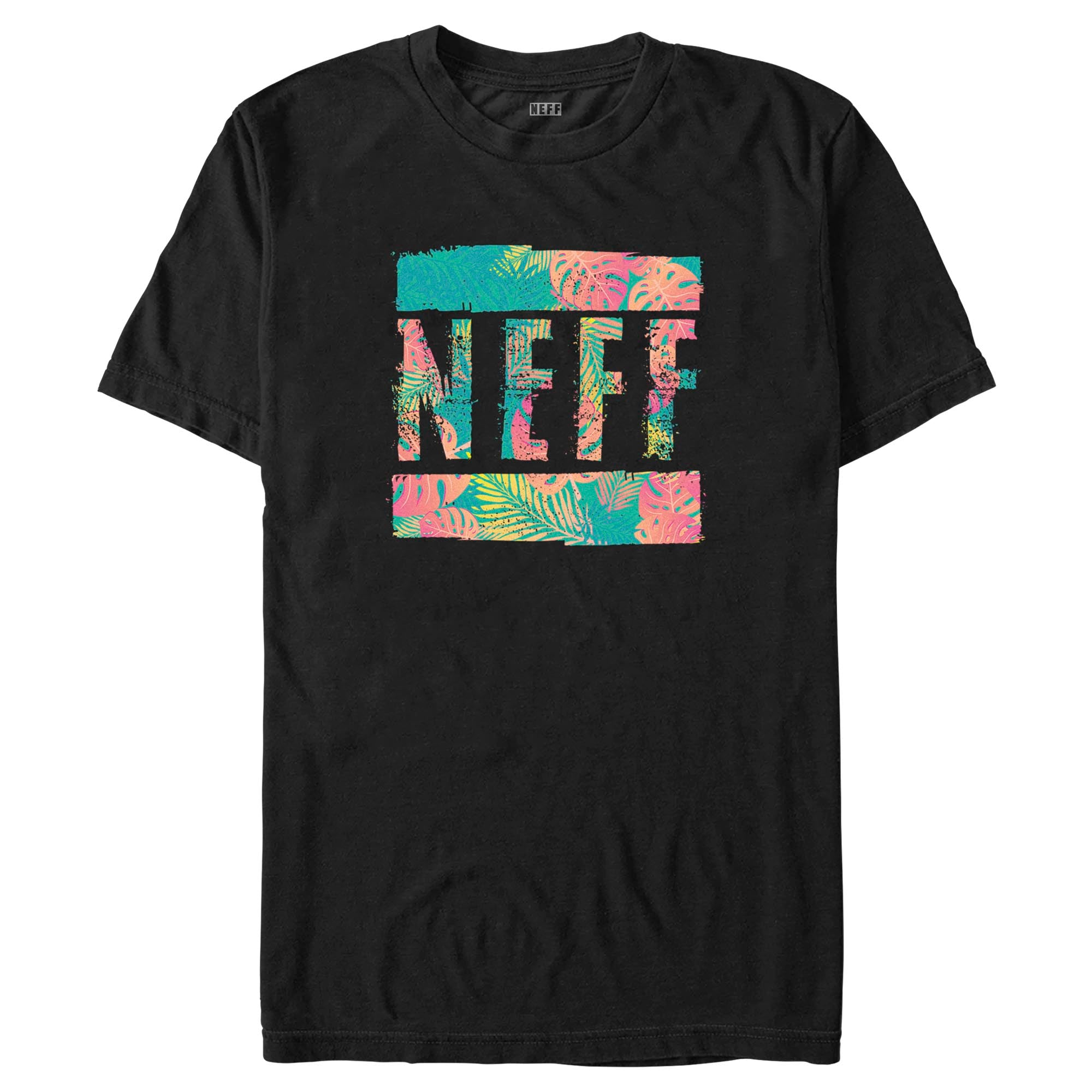  Men's NEFF Retro Tropical Logo T-Shirt 