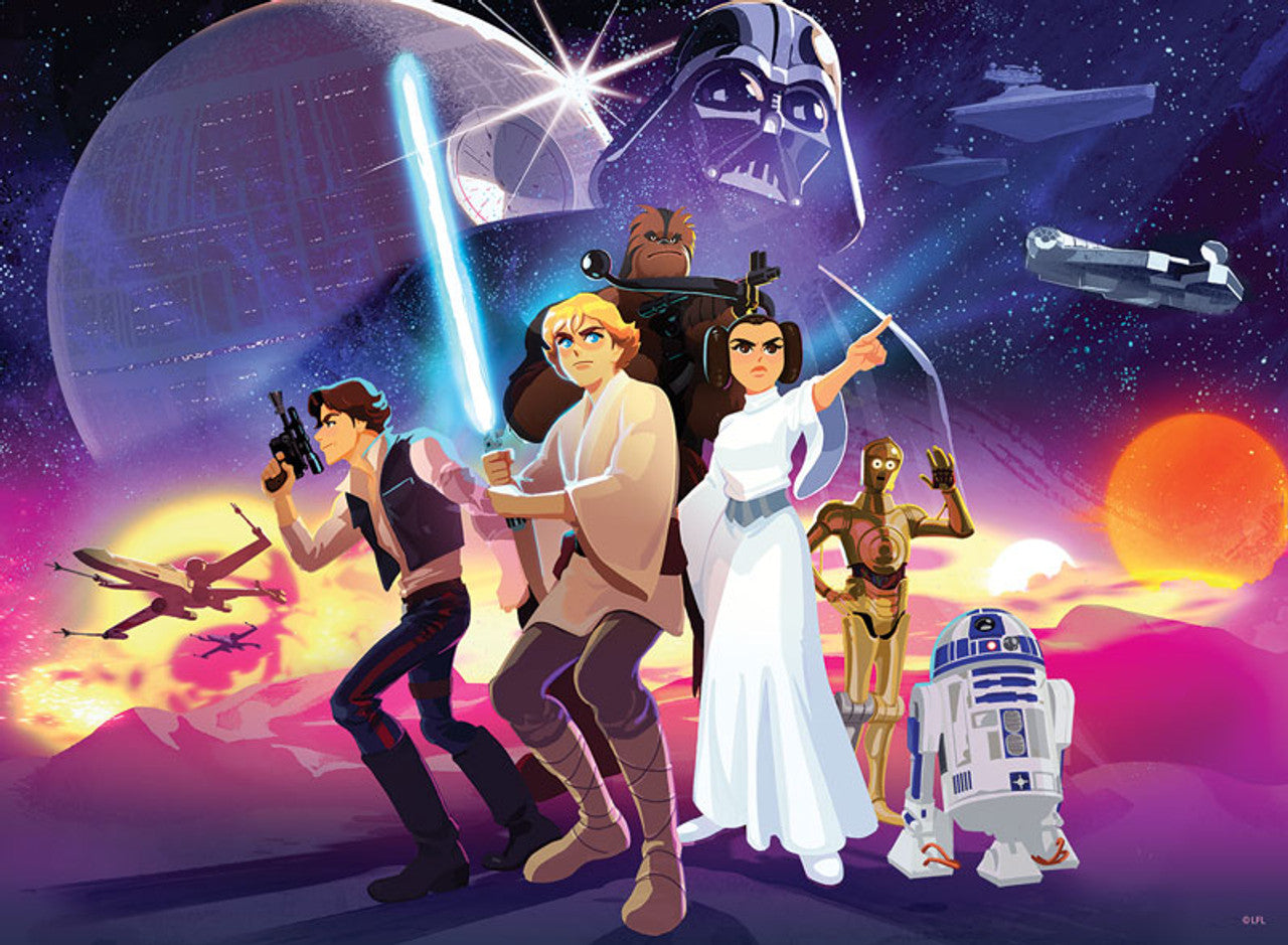 Star Wars: Rebel Heroes - 100 Piece Puzzle