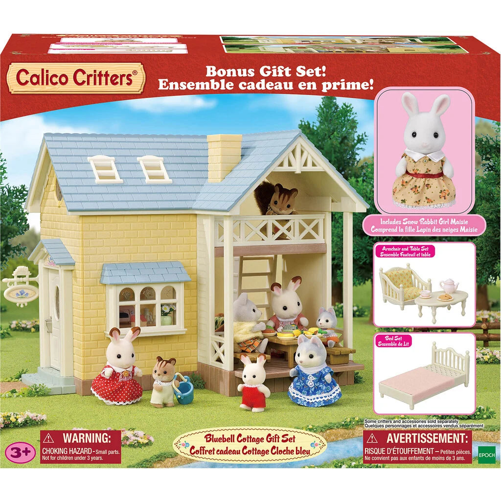 Calico Critter Bluebell Cottage Gift Set