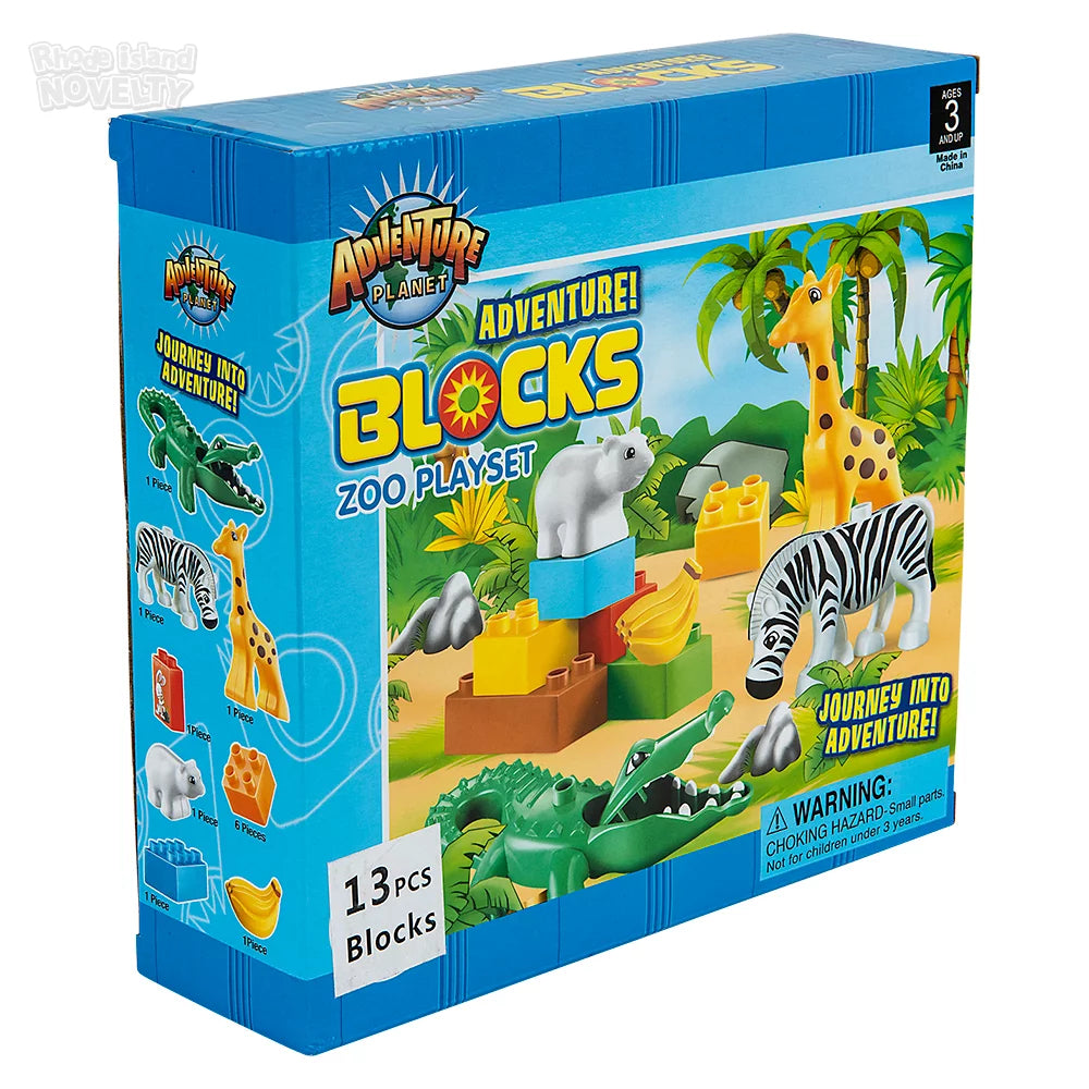 Blocks 13 Piece Zoo Block Set