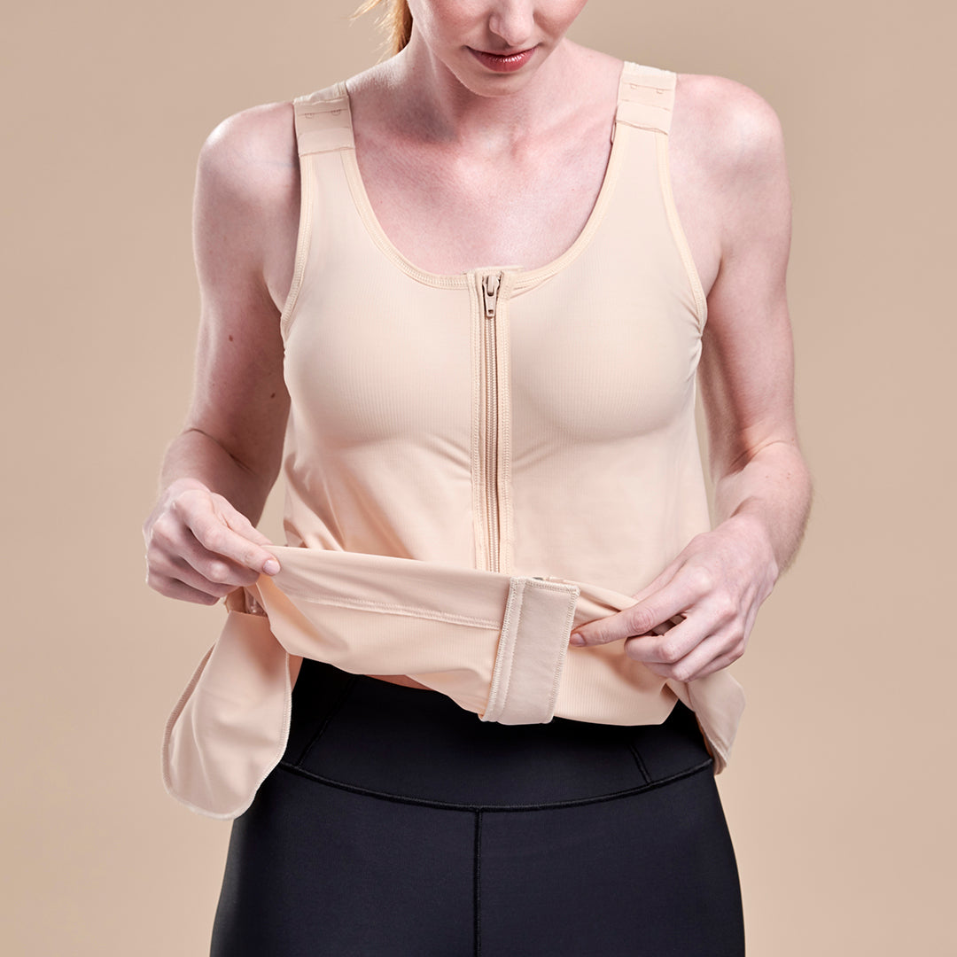 Caress?  Pocketed Drain Bulb Management Camisole - Style No. CAR-815P-LP-11