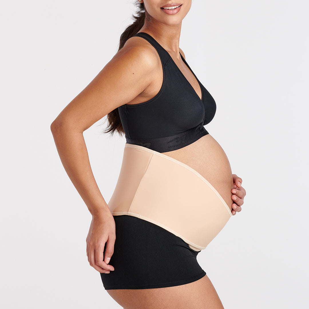 Marena Maternity? Bump & Back Support Belt with Rosehip and Sweet Almond Oil | Style: MM-BBSB