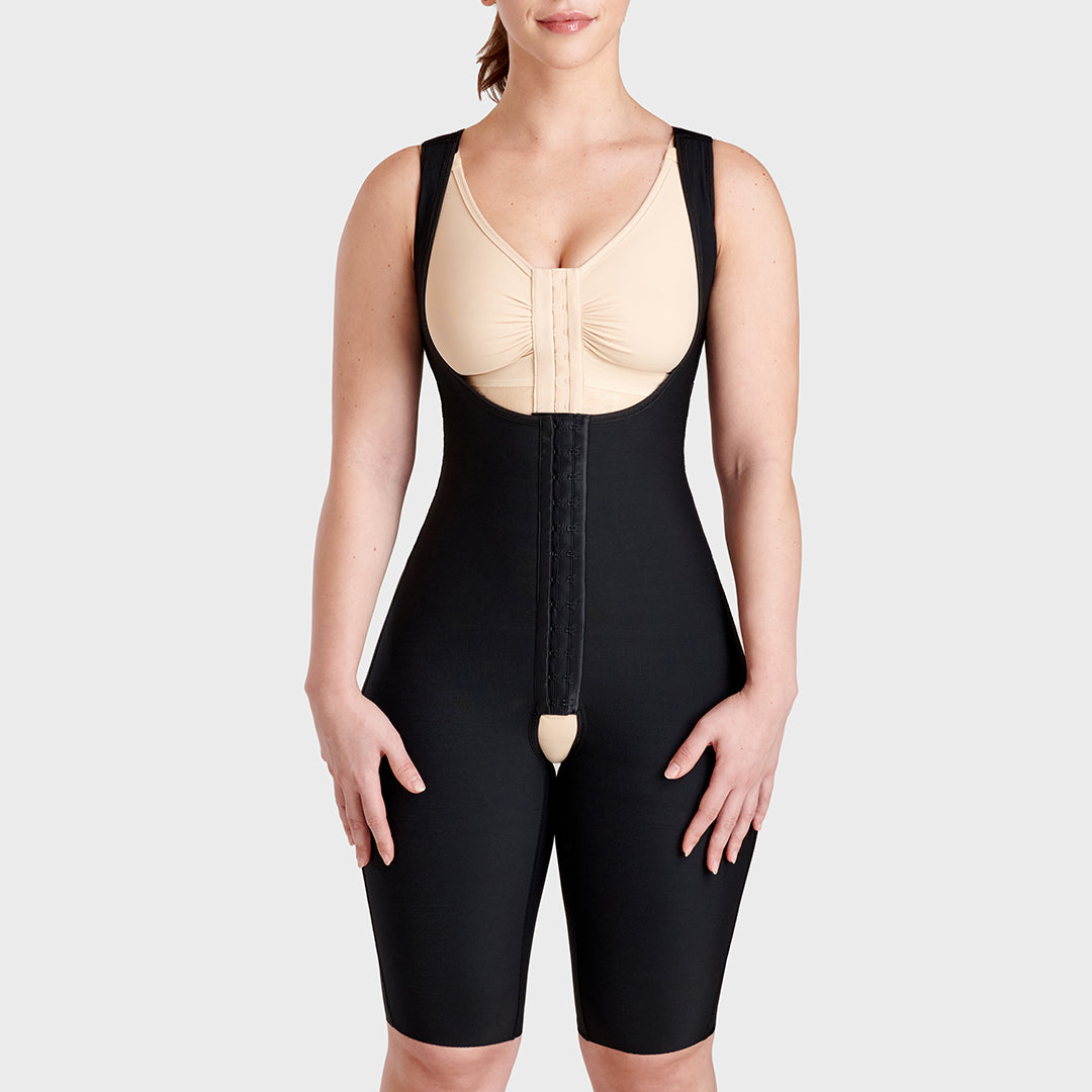 FEMALE CURVES BODYSUIT WITH HIDDEN REINFORCEMENT PANELS - SHORT LENGTH | STYLE NO. FCBHRS