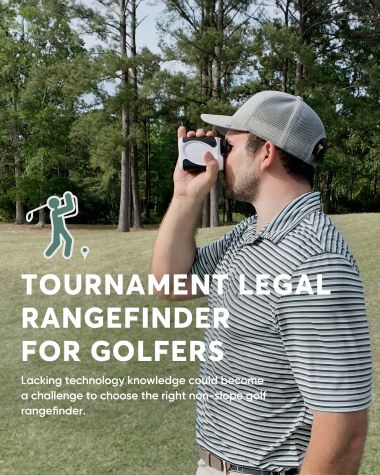 Golf Rangefinder 800 Yards No Slope Tournament Legal