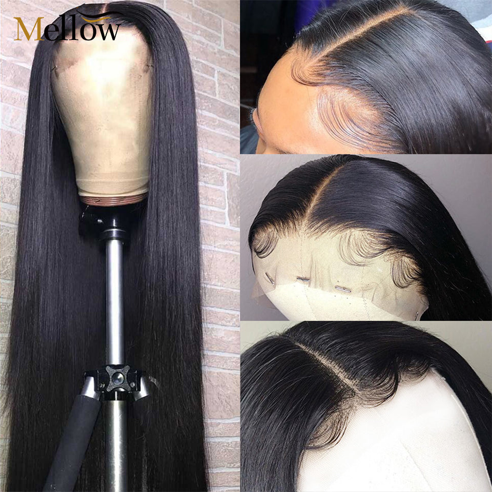 straight human hair lace wigs