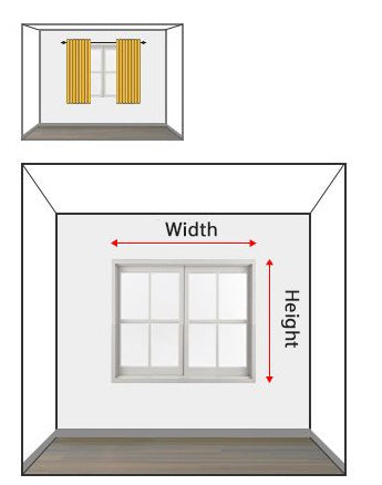 drape for back window