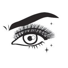 Finish applying fake lashes