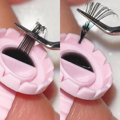 disposable volume fan dual cup glue ring 100pcs usage