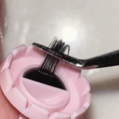 disposable volume fan dual cup glue ring gif