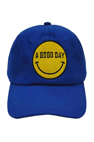 SMILE A GOOD DAY BASEBALL CAP(HA0071) <Bundle>