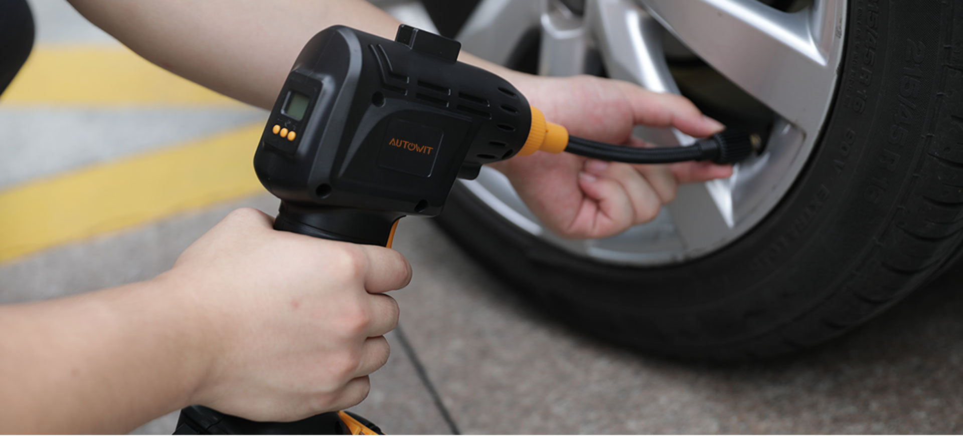 cordless tire inflator