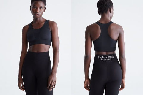 Calvin Klein Seamless Racerback Sports Bra