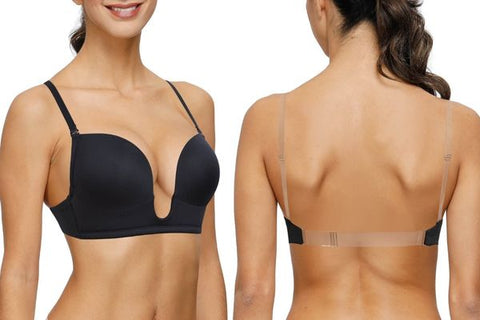 YANDW Deep U Low Back Bra