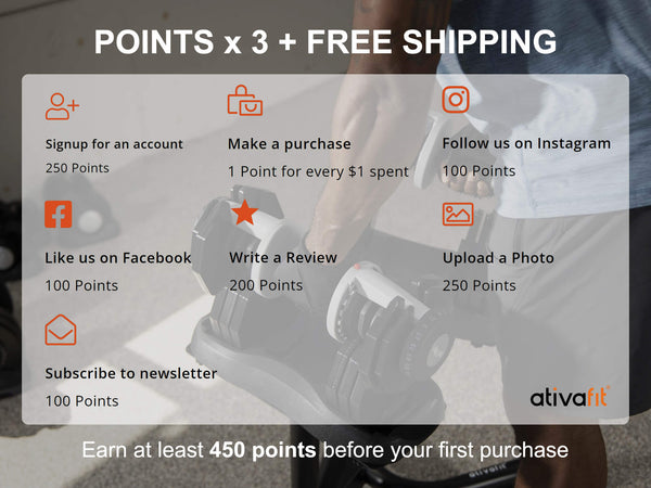 Ativafit - Earning points