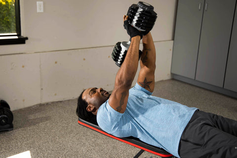 Dumbbell pullovers
