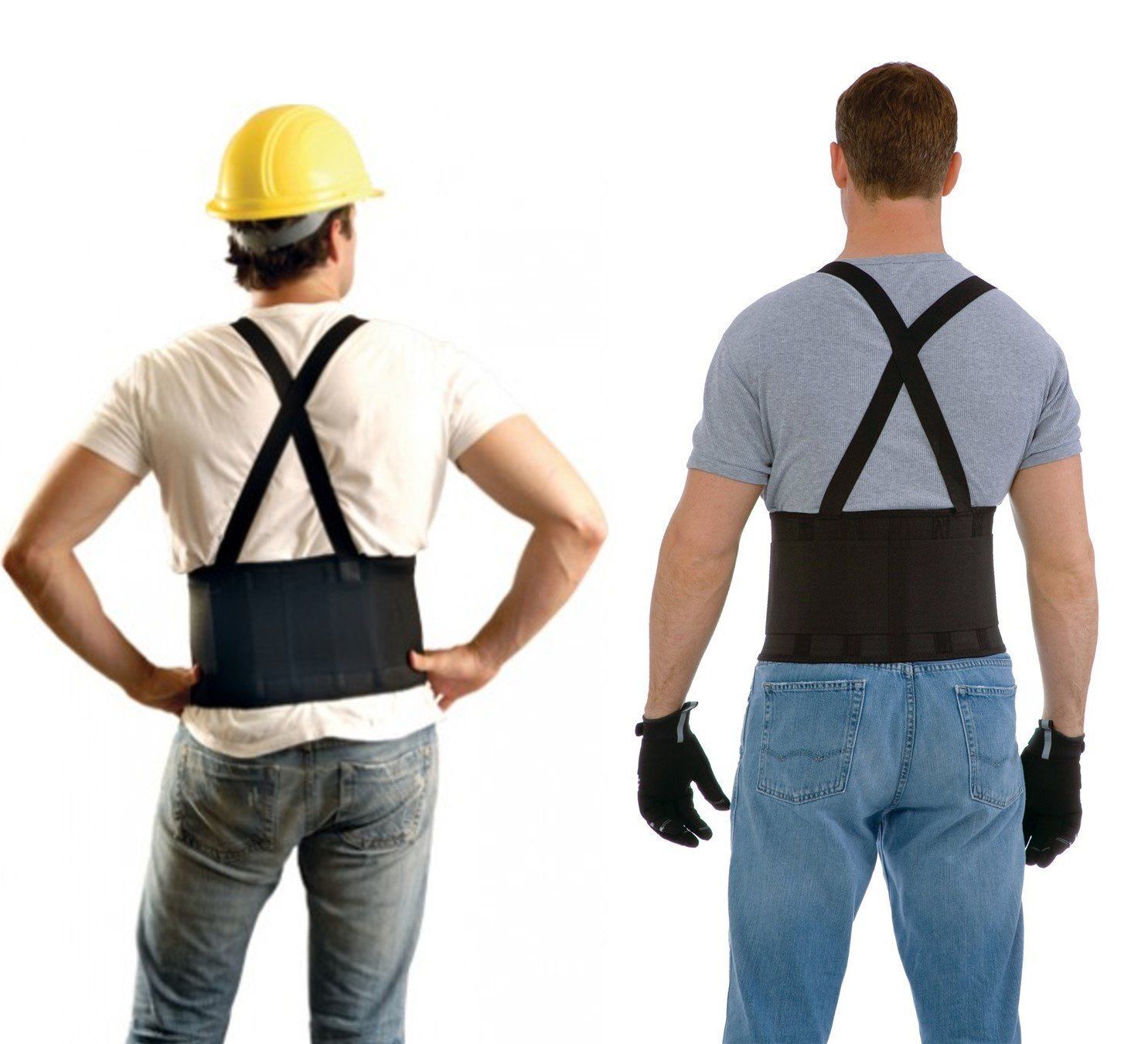 Back Brace with Suspenders - Lumbar Support ~ Improved Posture!