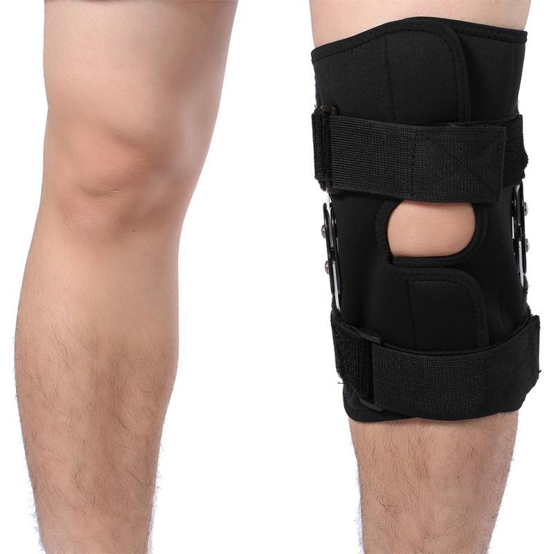 Knee Brace Dual Hinged with Open Patella Stabilizer ACL LCL MCL Support